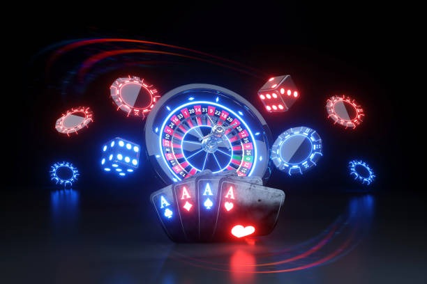 Live Roulette table with multi-angle camera feed
